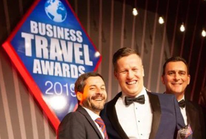 Business Travel Awards Winner of Best Sales Account Management Team, Business Travel Awards Europe 2019 | FCM Travel