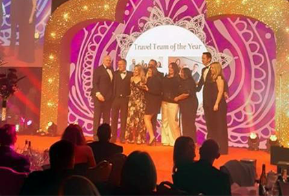 Travel Team of the Year with RSA Insurance, Business Travel Awards Europe 2020 | FCM Travel 