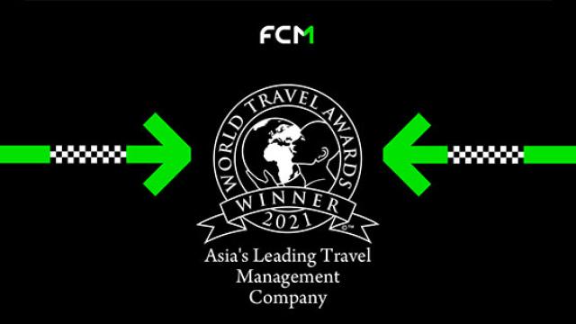 FCM named Asia's leading TMC for 7th consecutive year, 2021