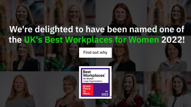UK's best workplace for women 2022 