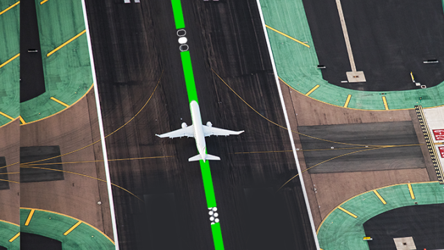 Airport Runway our NDC Approach