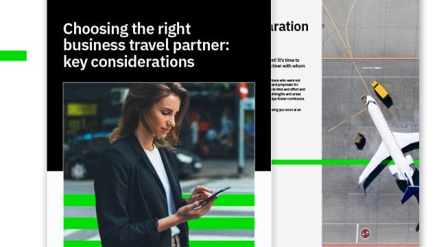 Choosing the right business travel partner