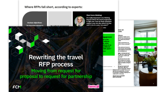RFP, request for proposal, partnership, travel management