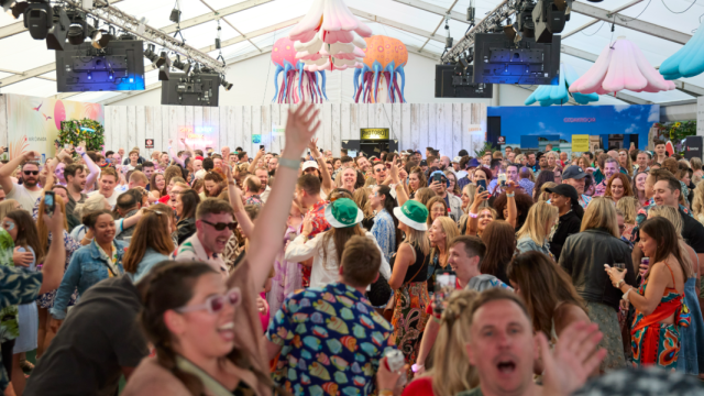 Flight Centre summer party, group image