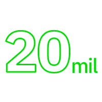 20 mil