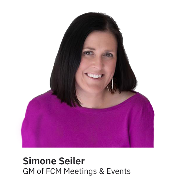 Simone Seiler GM of FCM Meetings & Events headshot