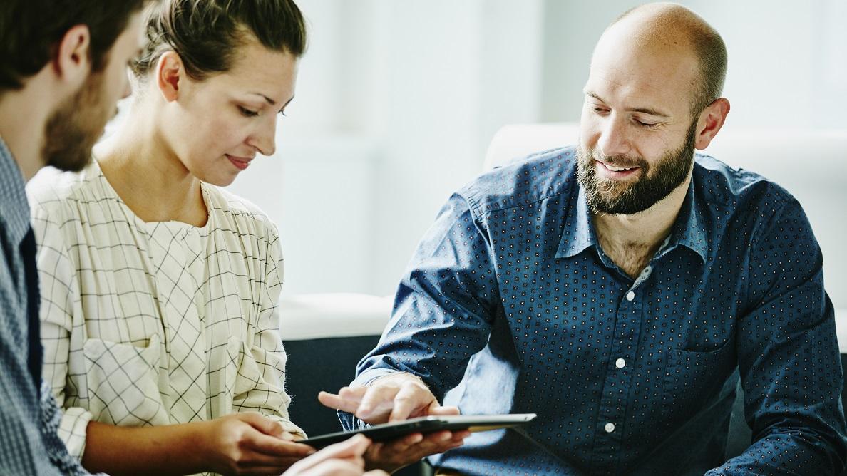 Team helping each other