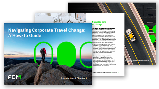 3-page preview for change management ebook
