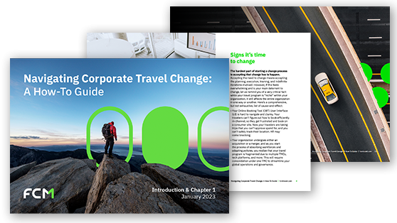 3-page preview for change management ebook