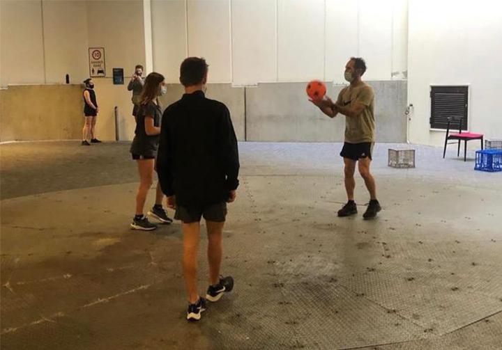 Time outside in quarantine.