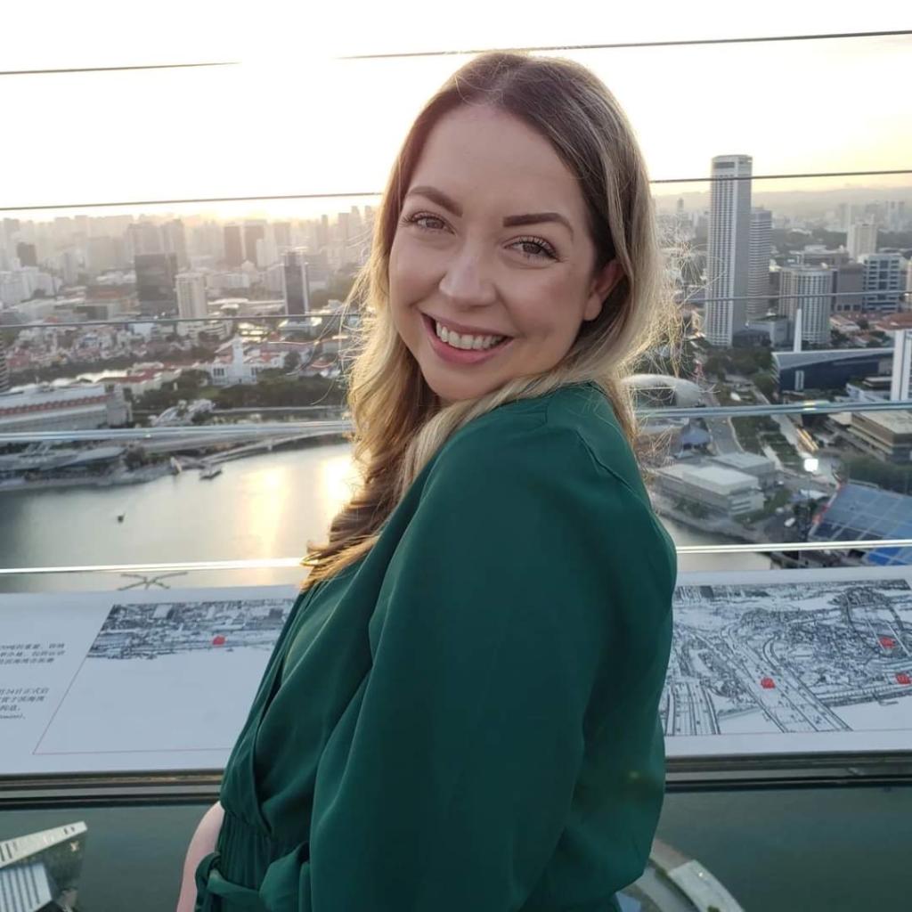 Our Director of Enterprise Sales, North East Asia with a nice view 