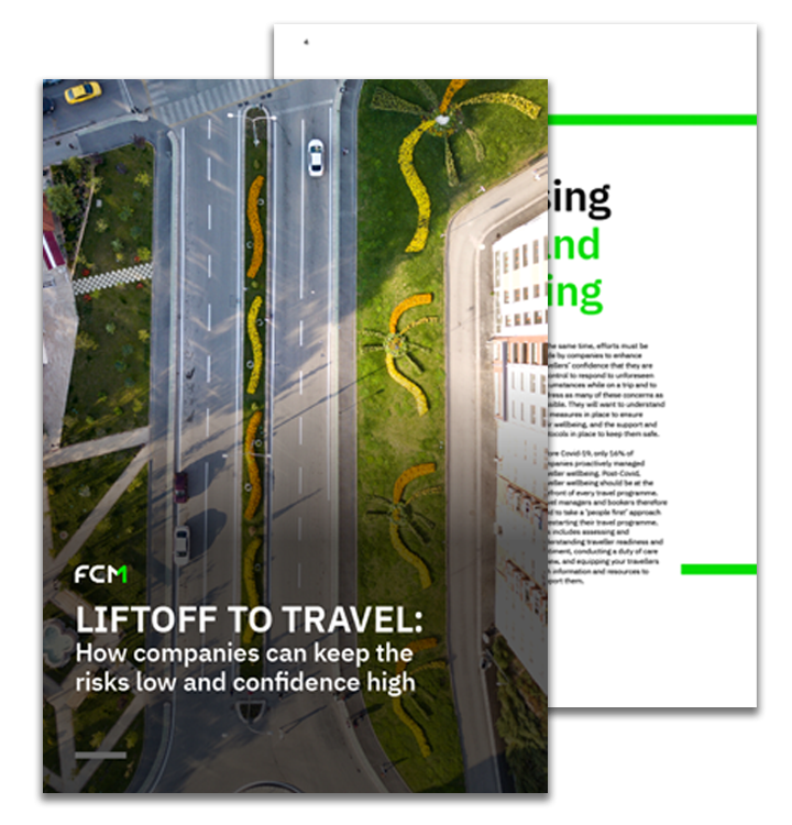 FCM White Paper: Liftoff to travel - Keeping travel risks low and confidence high