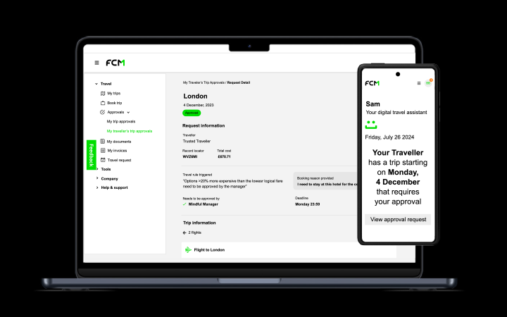 The FCM Platform Approvals’ Advise option