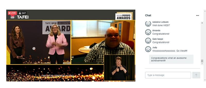 Tafe Hybrid event expereince