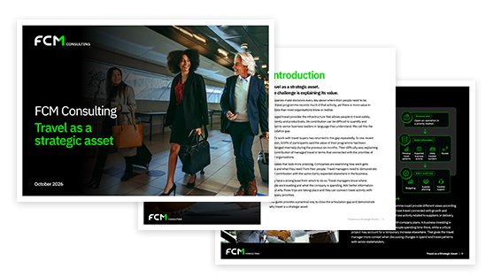 Travel management as a strategic asset guide