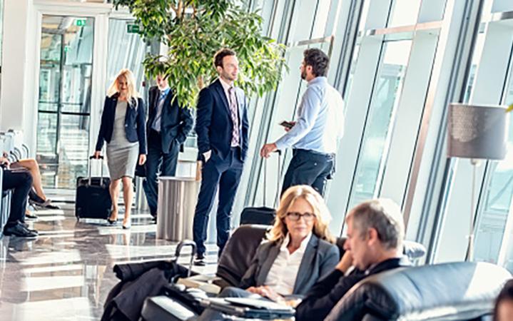 professionals talking to each other