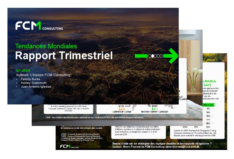 rapport trimestriel fcm consulting