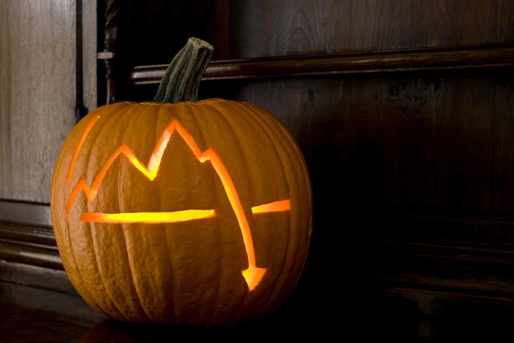 Stock market pumpkin
