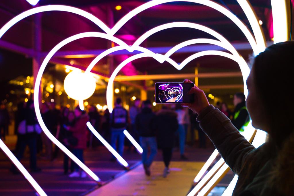 Valentine corporate event