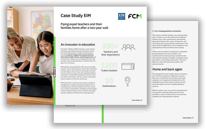 Flying expat teachers and their families home after a two-year wait 