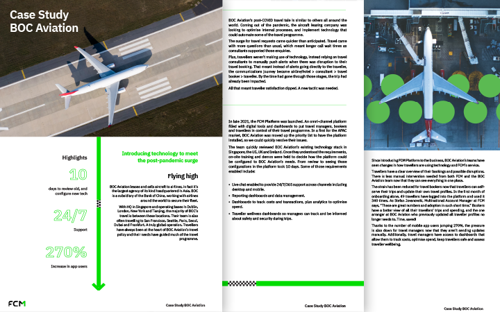 Summary BOC Aviation Case Study