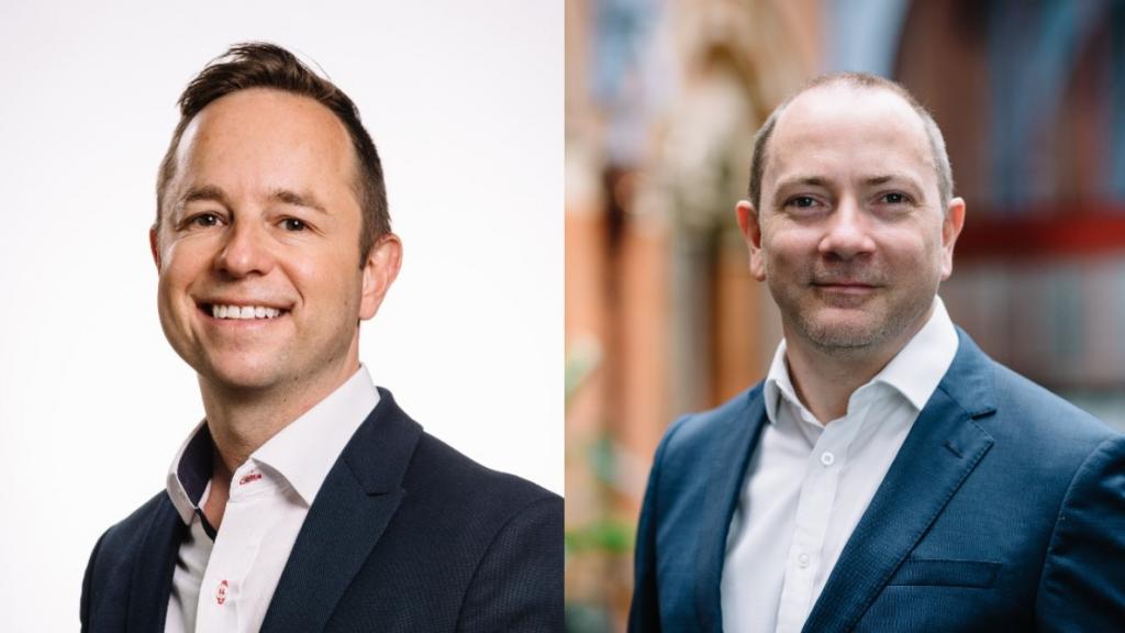 Mick Heitzinger FCM and Andrew Boxall FCM