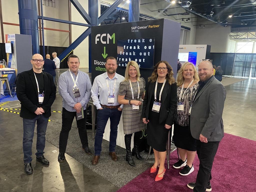 Clodagh with SAP Concur Fusion team