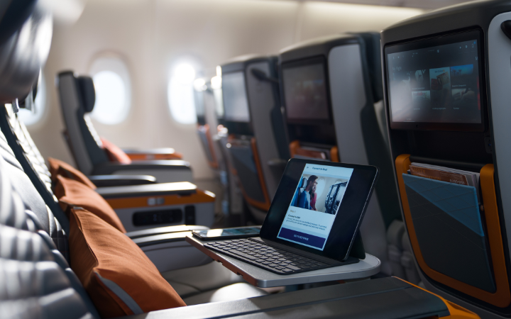 SQ onboard wifi with tablet