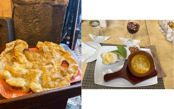 Empanadas and Sopa de Locro