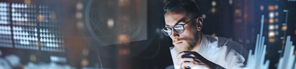 Businessman crisis planning strategy