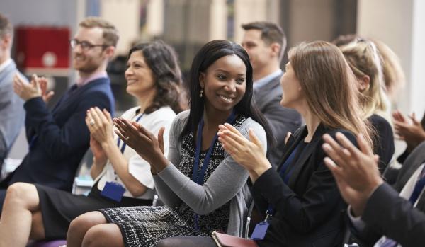 Clapping Conference Tile Image 600x349