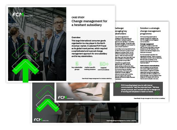 Global change management