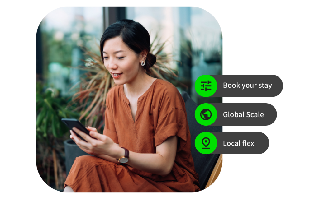 Corporate Booking your way, Global scale, Local flex