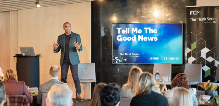 Jehan Casinader: Tell Me the Good News