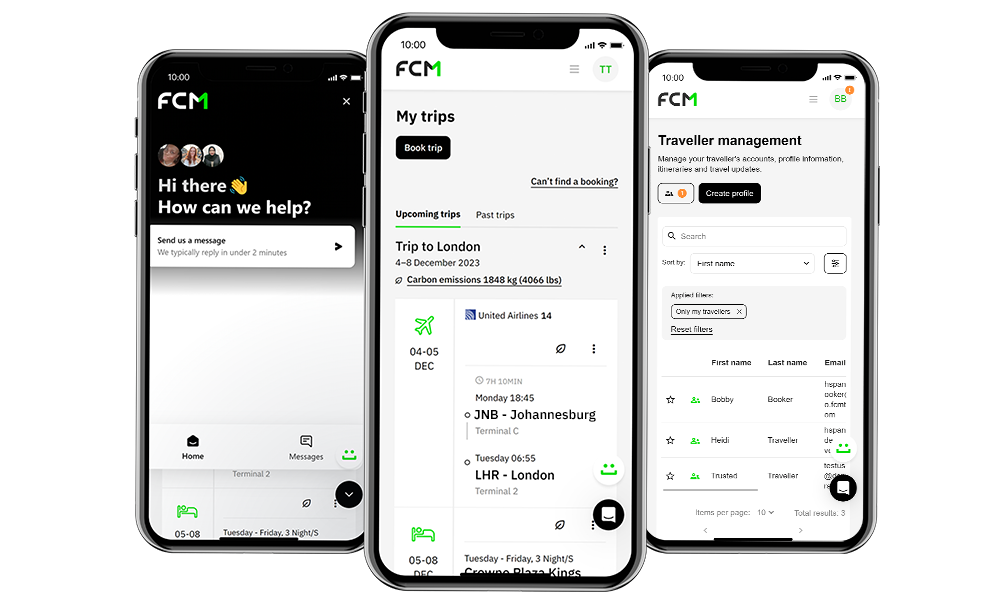 FCM Enhanced Traveller Experience