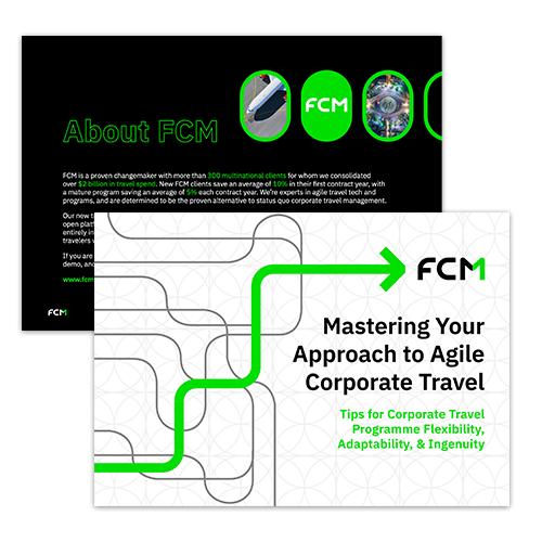 Mastering your approach to agile corporate travel