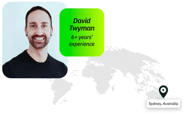 Corporate events creative director David Twyman