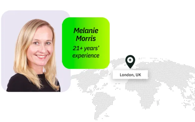 Corporate ground event travel manager Melanie Morris