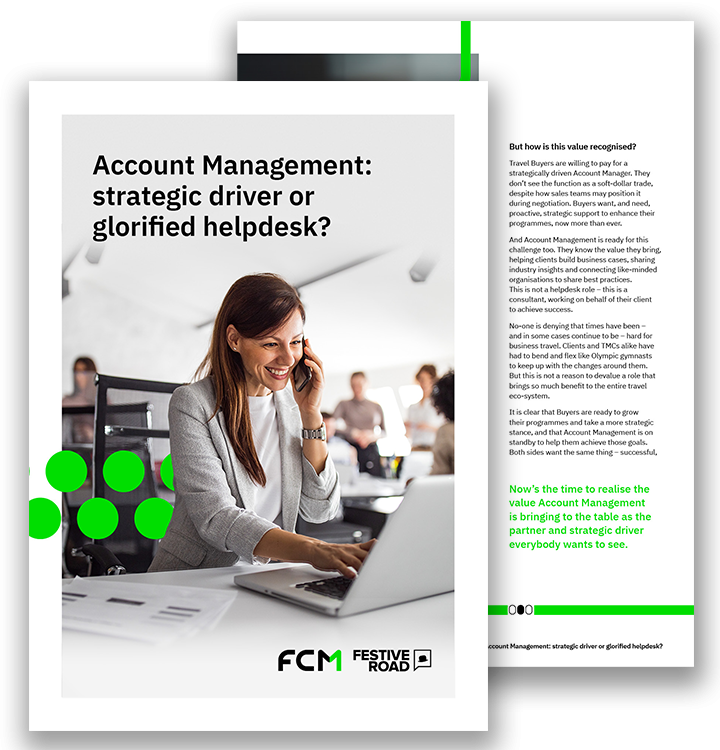 Account Management: Strategic driver of Glorified helpdesk?
