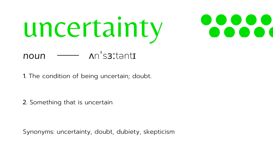 uncertainly 3