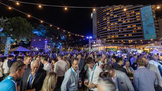 outside corporate event 