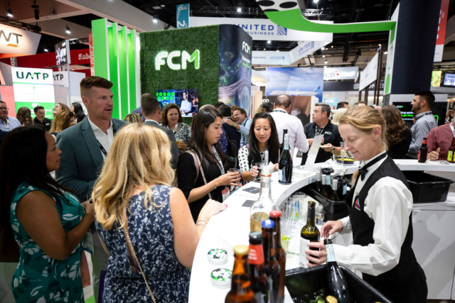 Happy hour with FCM at GBTA San Diego 2022