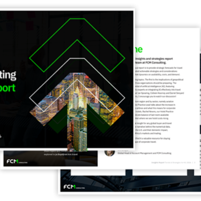 FCM Consulting, global, business travel trends, corporate travel trends