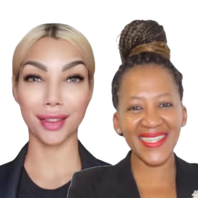 Saskia Fourie and Nomapelo Kova 
